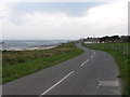 Killard Road at the northern end of the village of Ballyhornan