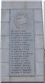 Dyce War Memorial (North Elevation)