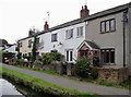 Row of cottages at Preston Brook, Cheshire