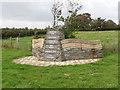 Public artwork at the entrance to the Ringawaddy Estate