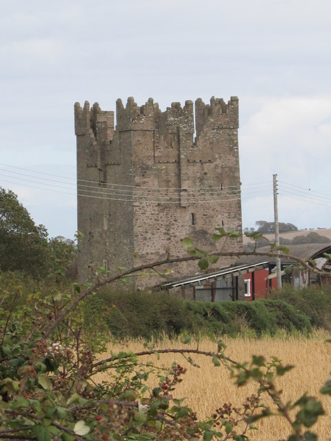 Kilclief Castle from the south
