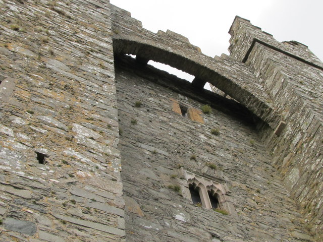 The Machicolation of Kilclief Castle
