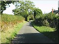 Noke Lane nearing Nokelane Head