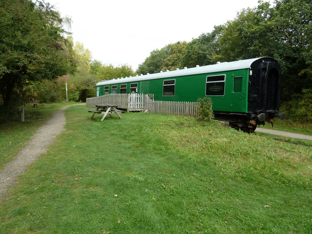 Railway by the Downs Link path at West... © Dave Spicer :: Geograph ...