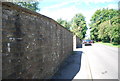 Stone built wall, chipstead Lane