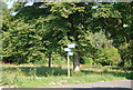 Road sign, Plough Lane and Horsham Rd