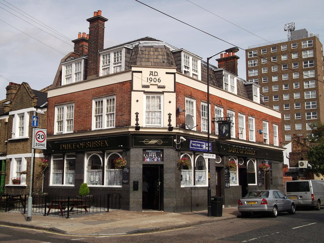 Duke of Sussex, Public House, Peckham © David Anstiss :: Geograph ...