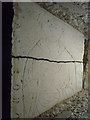 TF0785 : Cracked lintel in Buslingthorpe Church by J.Hannan-Briggs