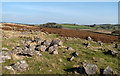 Boulders on moorland north of Mosedale