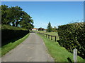 Footpath 1793 through the grounds of The Old Sussex Stud