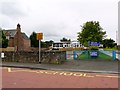 NY4355 : Entrance to Scotby Primary School by Rose and Trev Clough