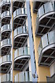 Balconies beside the Thames