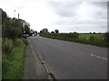 The A54 heading towards Sproston and Middlewich beyond