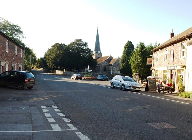 The A368 through West Harptree