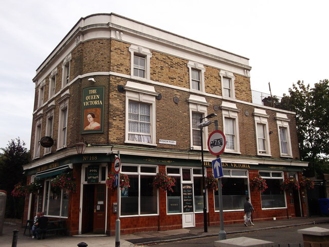 The Queen Victoria, public house... © David Anstiss :: Geograph Britain ...