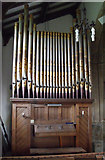 SK9479 : Organ in St John the Baptist Church, Scampton by J.Hannan-Briggs