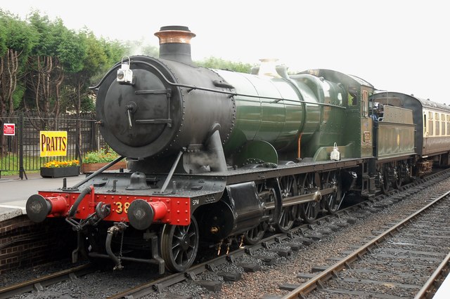 Loco 3850 At Bishops Lydeard Railway © Basher Eyre Cc-by-sa 2.0 