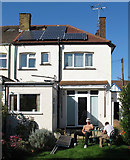 TQ2081 : Installation of solar PV panels - job done by David Hawgood