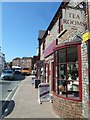 Passing the tea rooms in the High Street