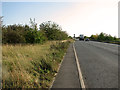 View south along the A15 road  by Hibaldstow