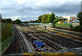 Tracks at Acton Town tube station