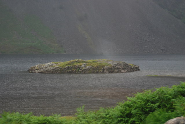 Small island in Wastwater