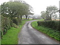 A sweeping bend on the Ballykeel Road