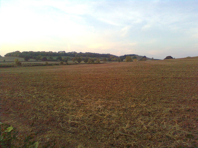 Round Hill from the Roman road