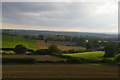 Looking south-east off the Greensand Way, near Coldharbour Farm