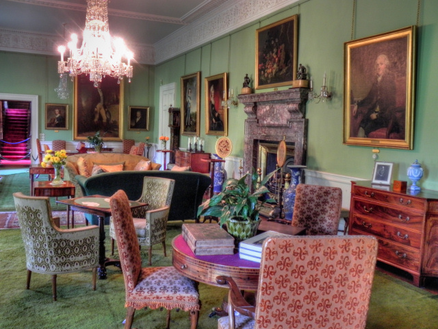 The Saloon, Dunham Massey Hall © David Dixon :: Geograph Britain and ...