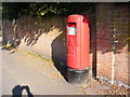 TM2749 : Melton Road Postbox by Geographer