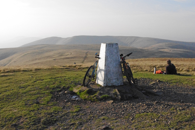 Trig point on the Calf