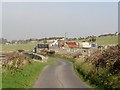 Disused farm buildings on the Rossglass Road