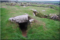 SW4028 : Carn Euny, one of 3 entrances into the fogou (underground passage) by hayley green