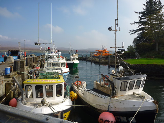 The Harbour At Port Askaig, Islay © Susan West :: Geograph Britain And 