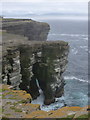 HY3949 : Westray: natural arch near Noup Head by Chris Downer