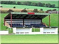 Main stand, Hill Park, home of Saltdean United Football Club