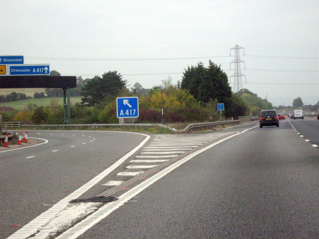 M5 Motorway Junction 11a Northbound Roy Hughes Cc By Sa 2 0   2629820 D4278e5a 