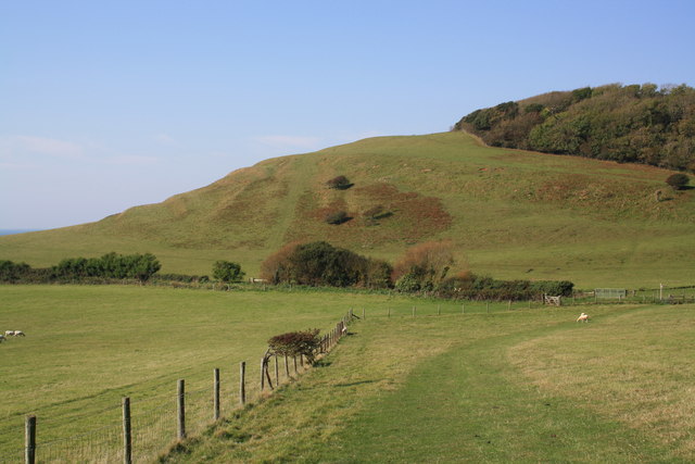 Stavordale Wood and strip lynchets,... © John Stephen :: Geograph ...