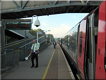 ST0413 : Tiverton Parkway Railway Station Platform 1 by Roy Hughes