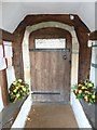 St Michael & All Angels Church, Knights Enham, Andover: south door