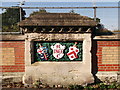 Crest on Greendale railway Bridge