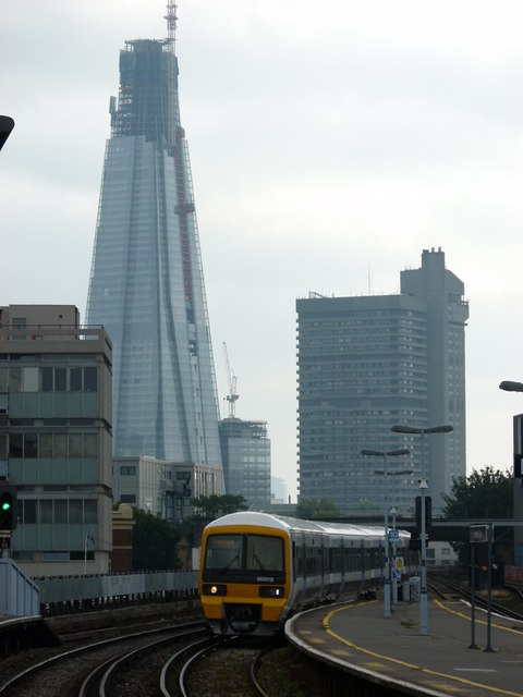 The Shard from Waterloo East