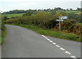 Road west to Cantref