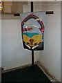 St Michael & All Angels Church, Knights Enham, Andover: banner