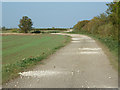 Track from Moor Farm Lane