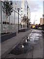 Fountains beside Copperas Street