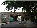 Railway bridge over Creekside