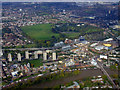 Gunnersbury Park from the air