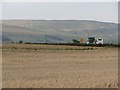 NS6675 : Barley field, Inchbelle by Richard Webb